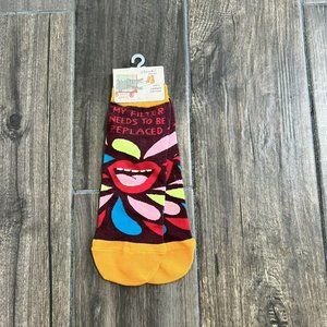 My Filter Needs To Be Replaced - Women's Ankle Socks Size 5-10